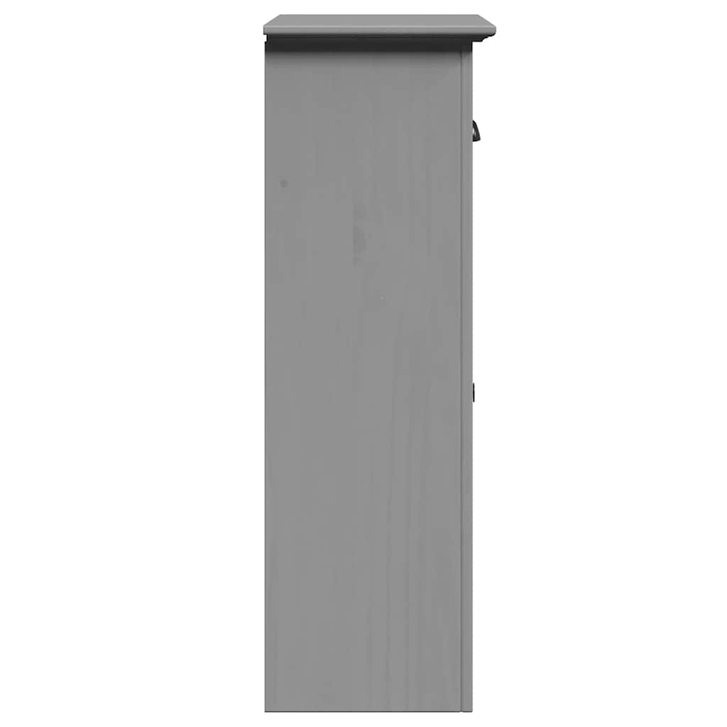 vidaXL Meuble de salle de bain BODO Gris 44x30x90 cm