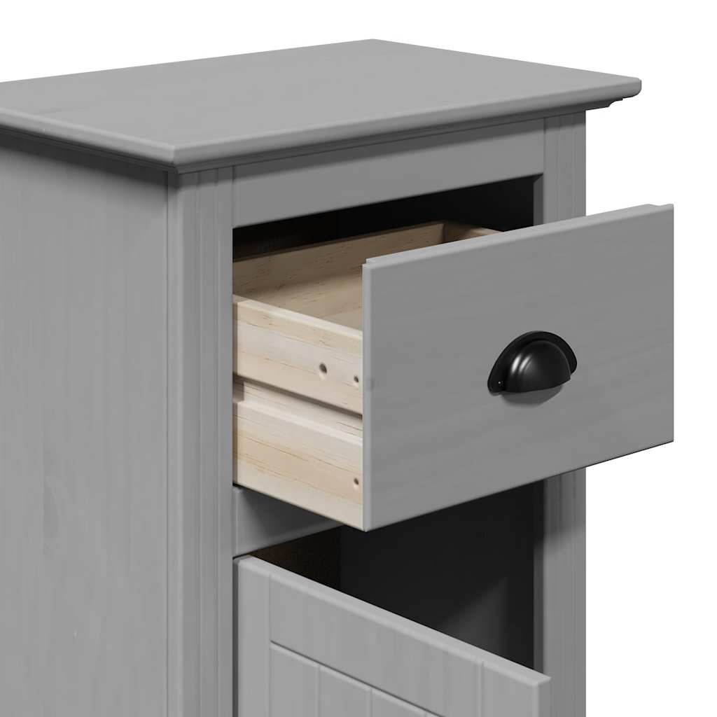 vidaXL Meuble de salle de bain BODO Gris 44x30x90 cm