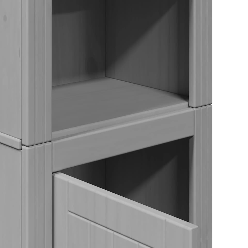 vidaXL Badschrank BODO Grau 44x30x160 cm