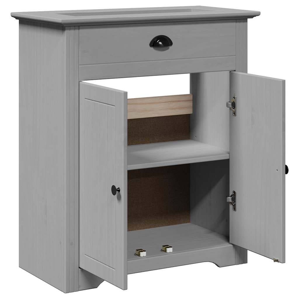 vidaXL Meuble sous-lavabo BODO Gris 70x35x80 cm