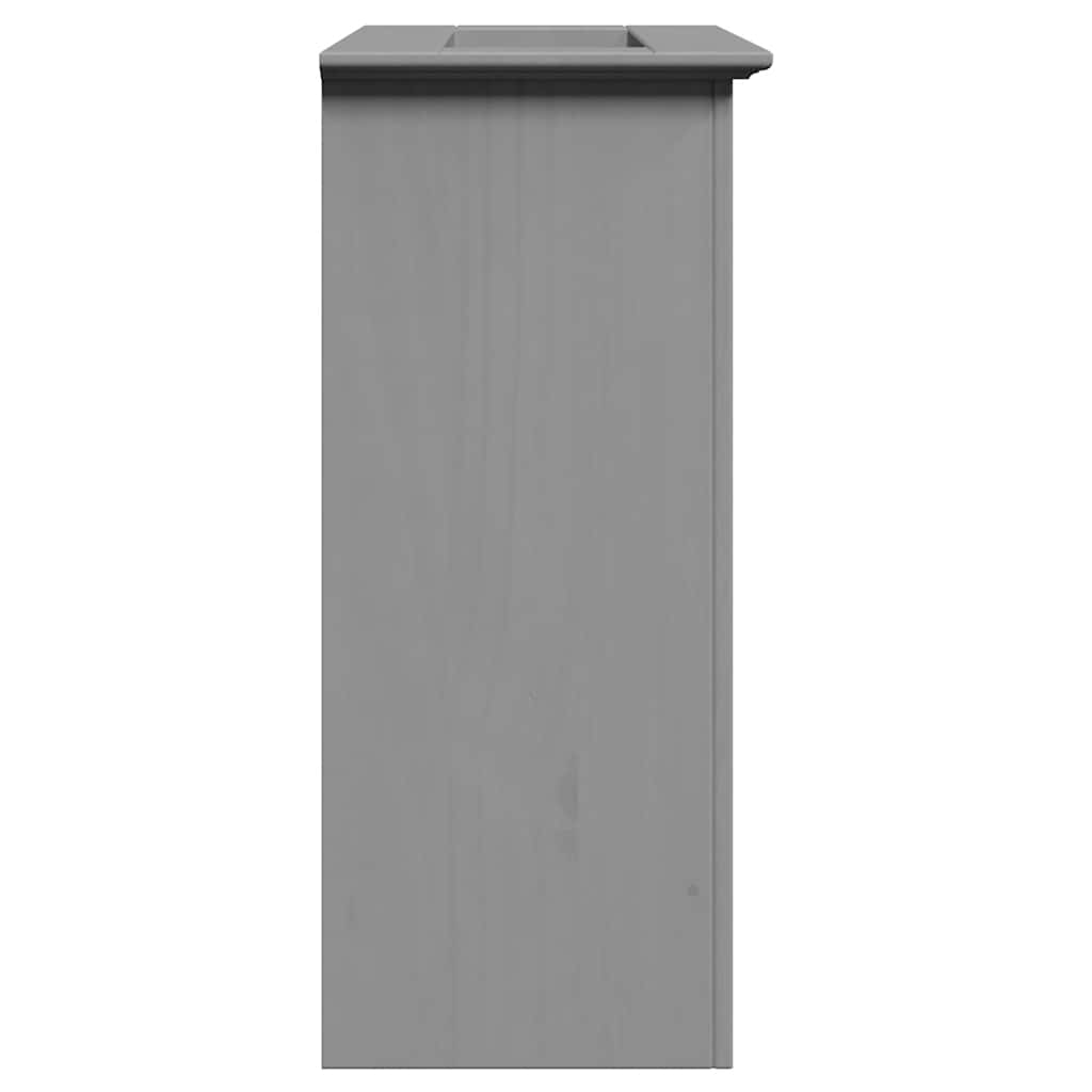 vidaXL Meuble sous-lavabo BODO Gris 70x35x80 cm