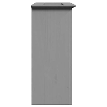 vidaXL Meuble sous-lavabo BODO Gris 70x35x80 cm