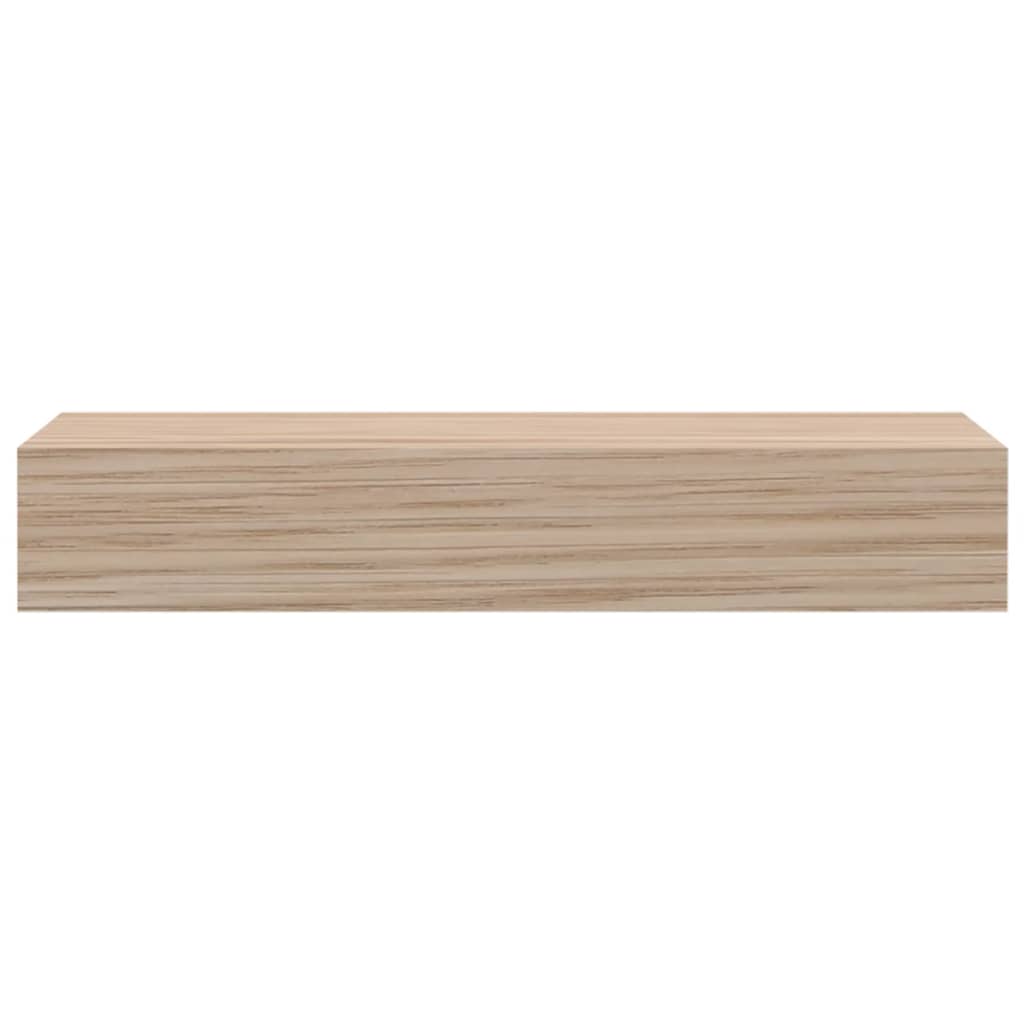 vidaXL Étagère murale 2 pcs 23x23,5x4 cm Bois d'ingénierie