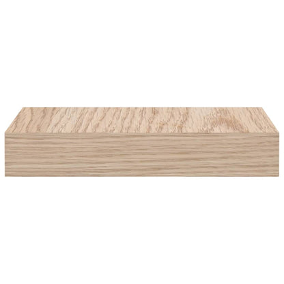 vidaXL Étagère murale 2 pcs 23x23,5x4 cm Bois d'ingénierie