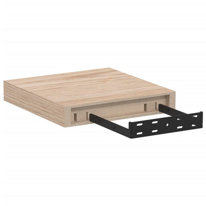 vidaXL Étagère murale 2 pcs 23x23,5x4 cm Bois d'ingénierie