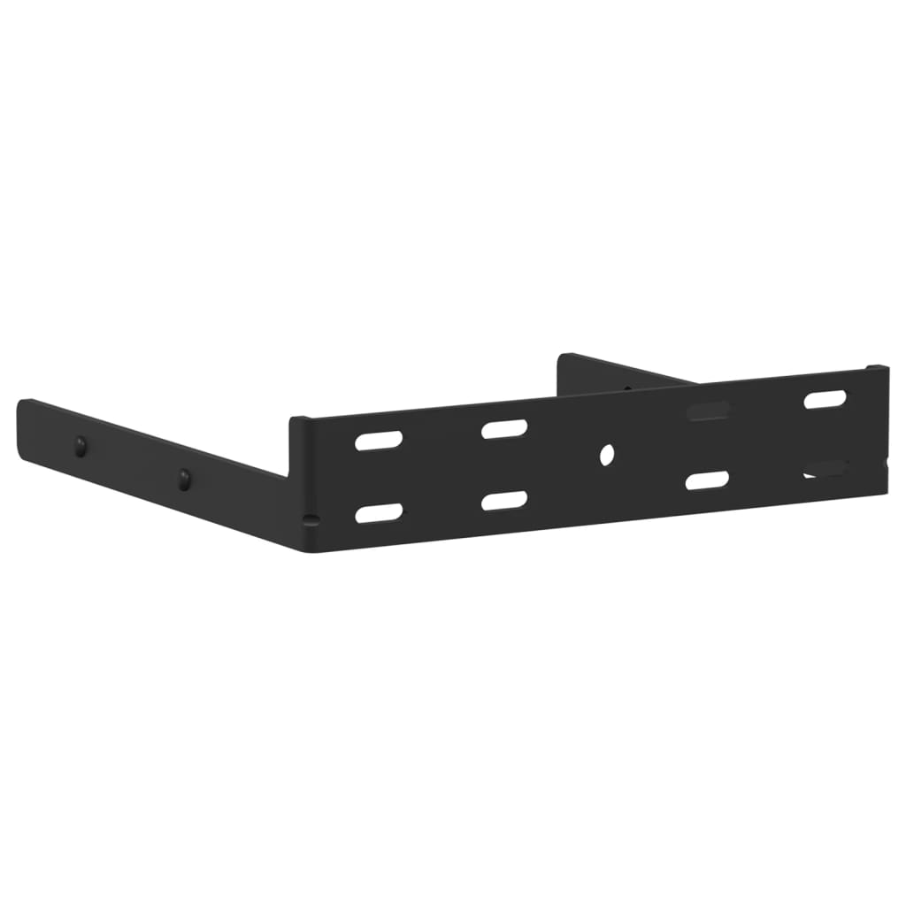 vidaXL Étagère murale 2 pcs 23x23,5x4 cm Bois d'ingénierie