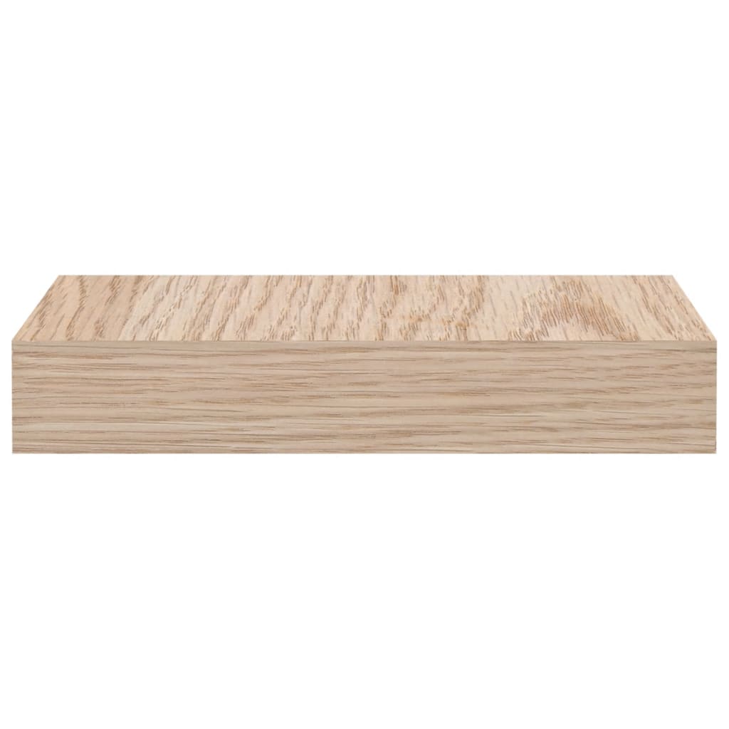 vidaXL Étagère murale 4 pcs 23x23,5x4 cm Bois d'ingénierie