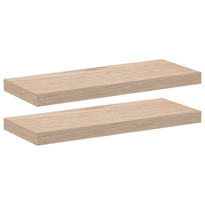 vidaXL Étagères murales 2 pcs 60x23,5x4 cm Bois d'ingénierie