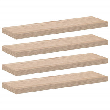 vidaXL Schweberegale 4 Stk. 80x23,5x4 cm Holzwerkstoff