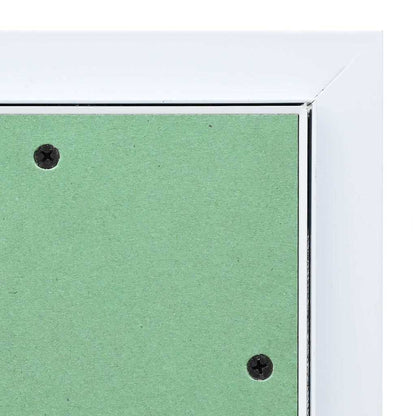 Zugangsklappe Grün und Silber 30 x 30 cm