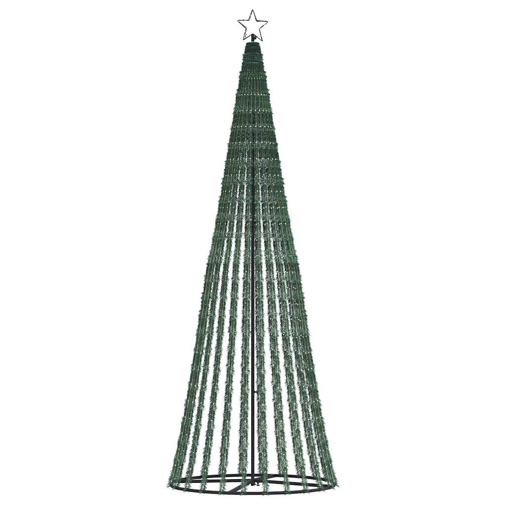 vidaXL LED Weihnachtsbaum 475 LEDs Warmweiß 247 cm