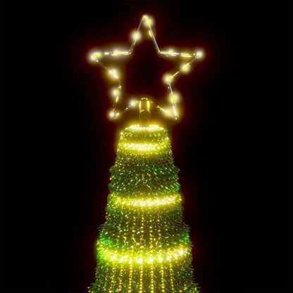 vidaXL LED Weihnachtsbaum 475 LEDs Warmweiß 247 cm