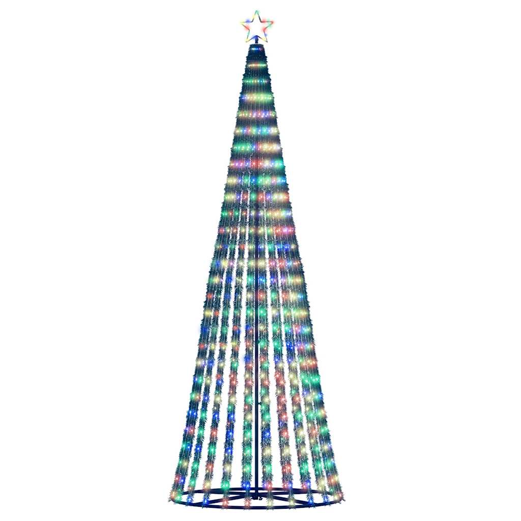 vidaXL LED Weihnachtsbaum 475 LEDs Mehrfarbig 247 cm