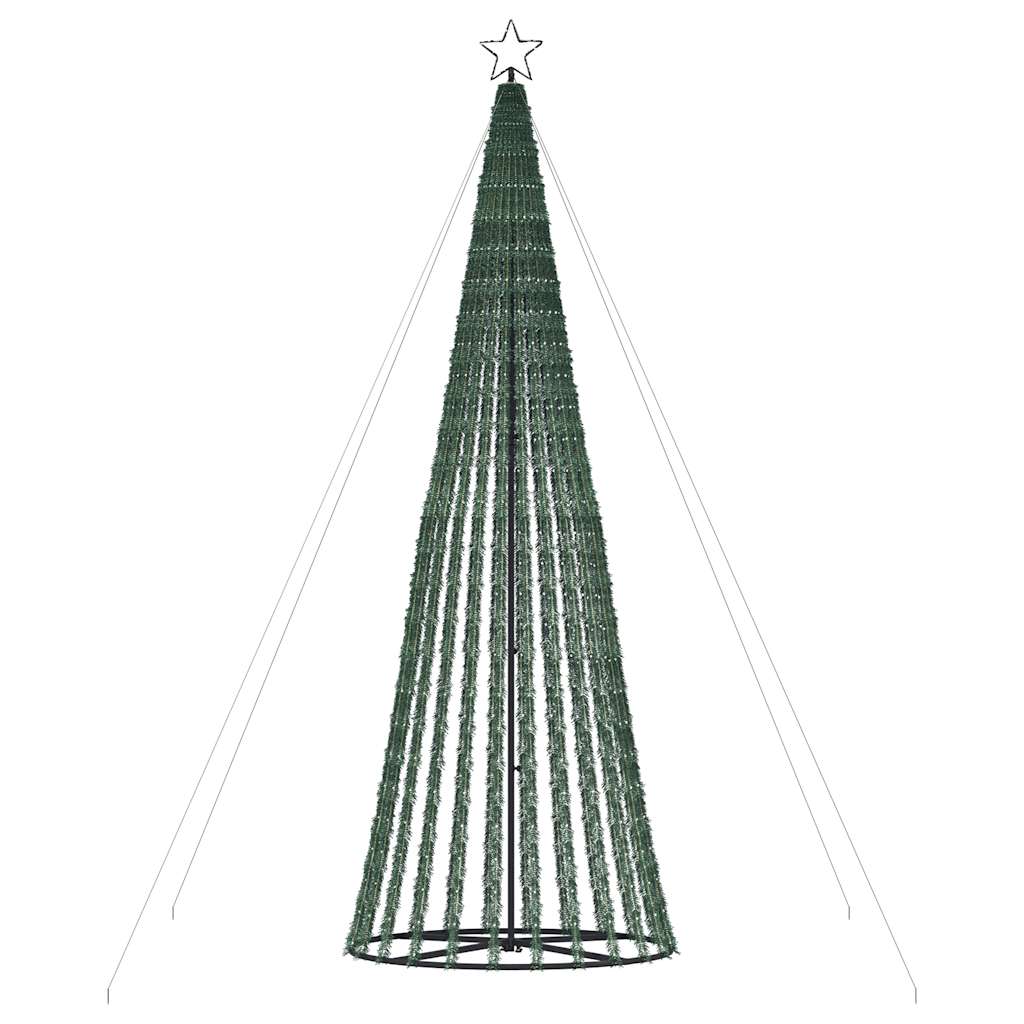vidaXL LED Weihnachtsbaum 1028 LEDs Warmweiß 403 cm