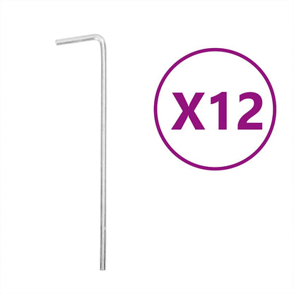 vidaXL Sapin de Noël LED avec piquets de sol 1534 LED Blanc chaud 500 cm