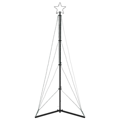 vidaXL LED Weihnachtsbaum 363 LEDs Warmweiß 182 cm