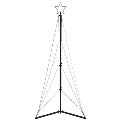 vidaXL LED Weihnachtsbaum 363 LEDs Kaltweiß 182 cm