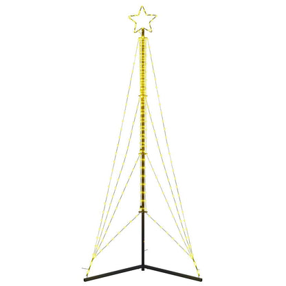 vidaXL LED Weihnachtsbaum 483 LEDs Warmweiß 240 cm