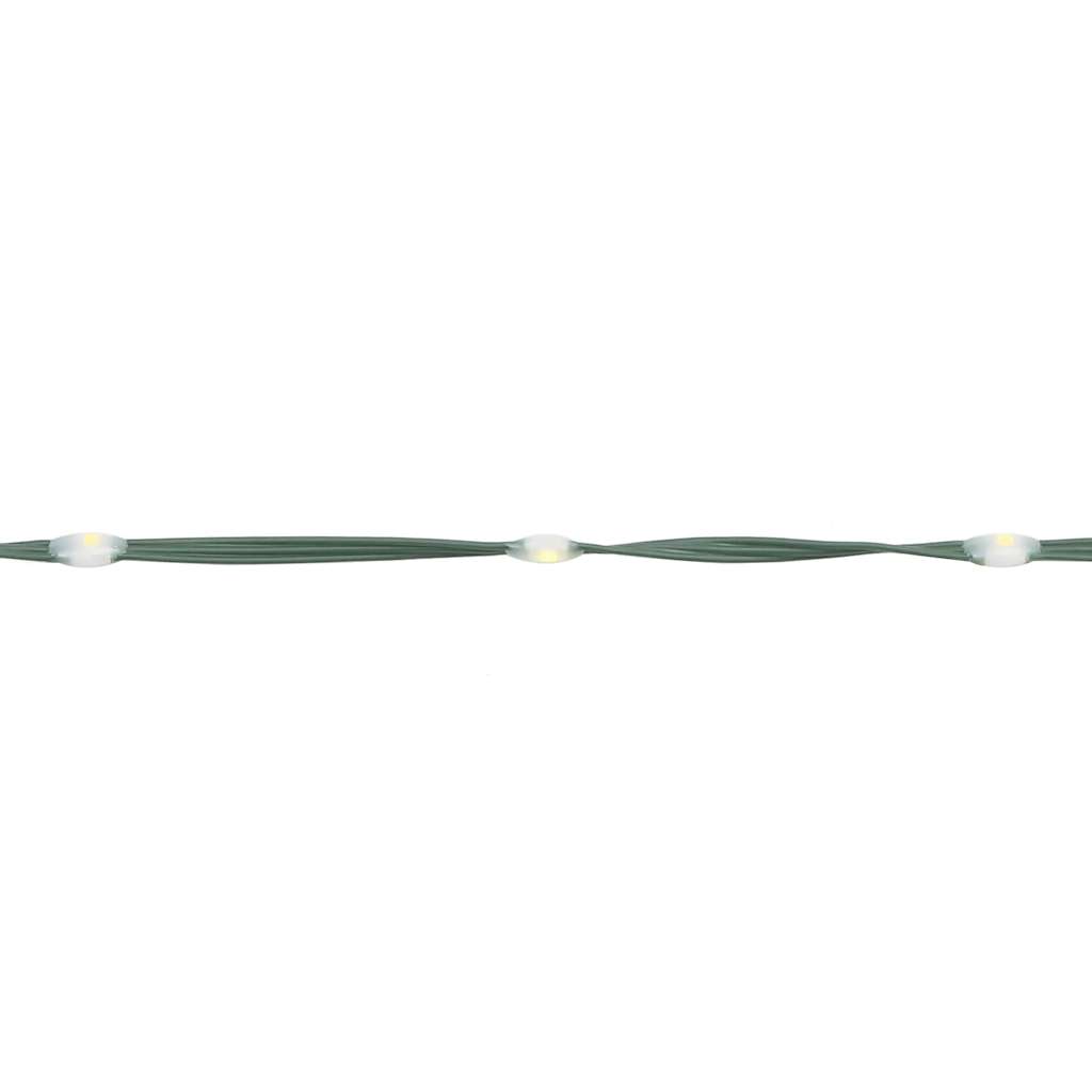 vidaXL LED Weihnachtsbaum 483 LEDs Warmweiß 240 cm