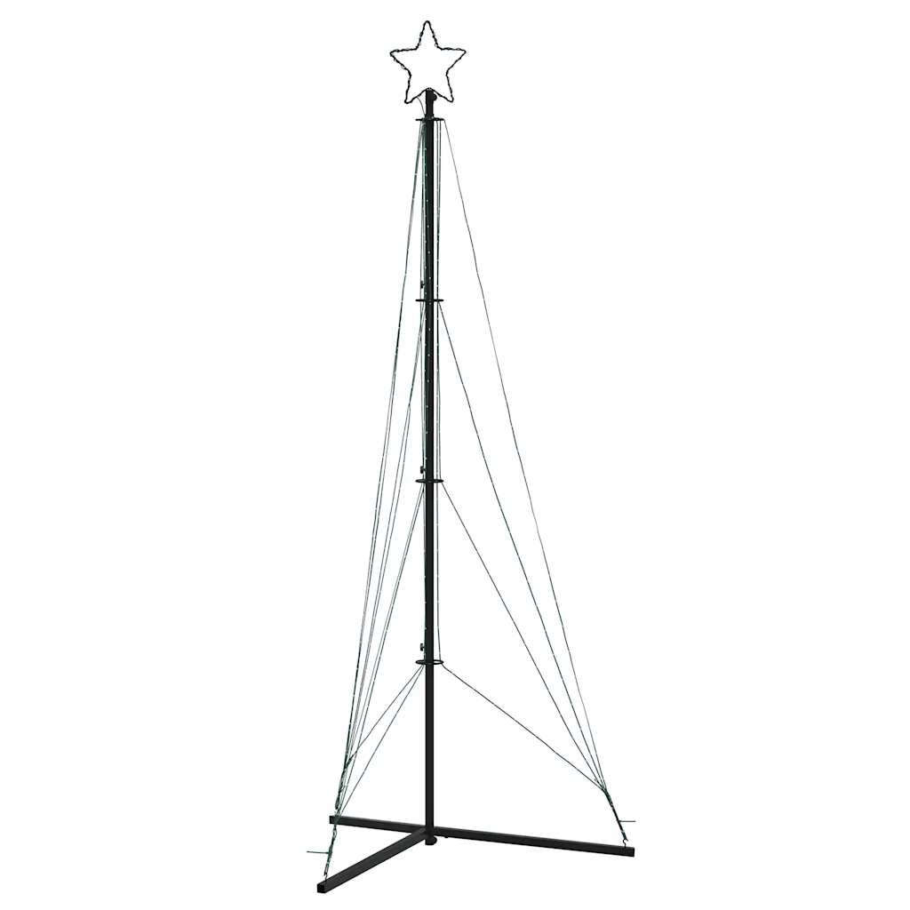 vidaXL Sapin de Noël LED 483 LED blanc froid 240 cm