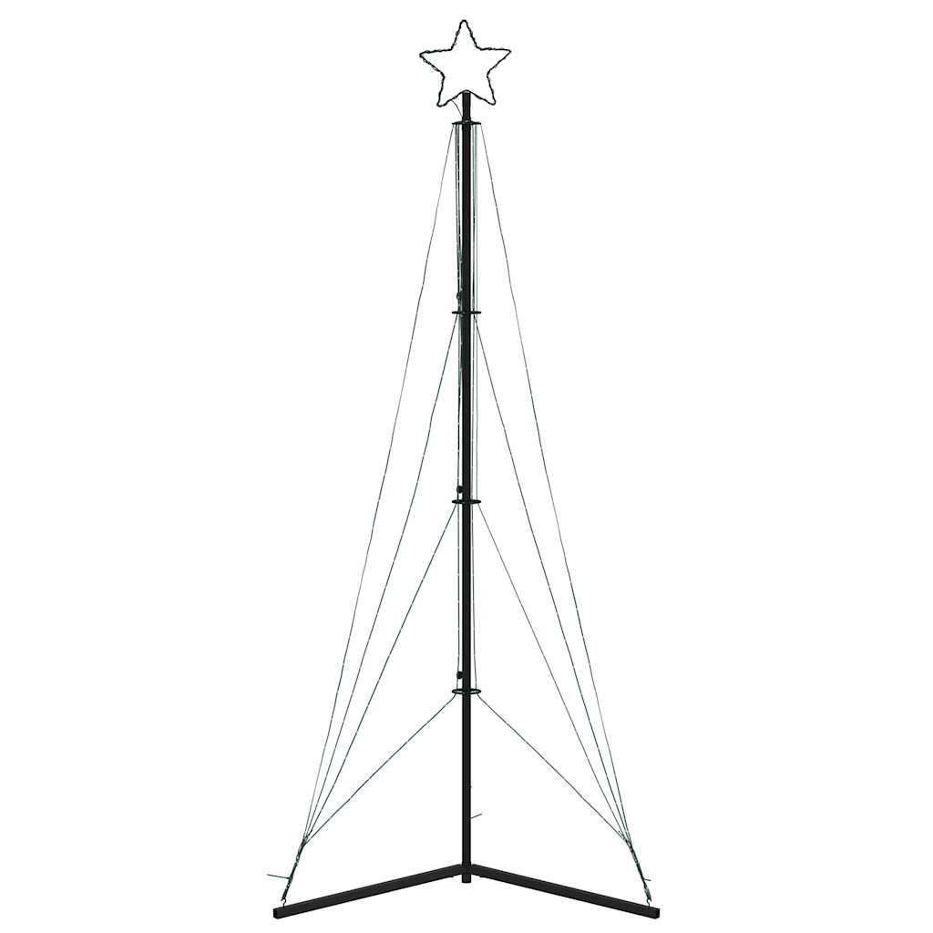 vidaXL Sapin de Noël LED 483 LED blanc froid 240 cm
