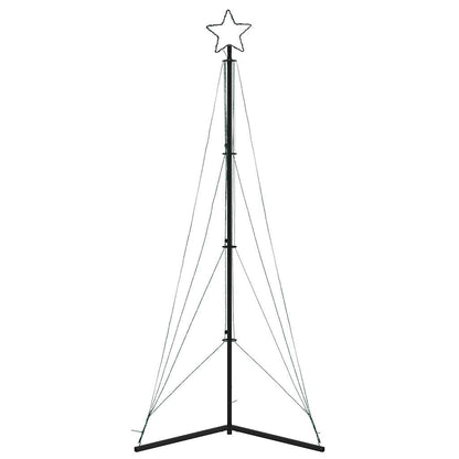 vidaXL Sapin de Noël LED 483 LED blanc froid 240 cm