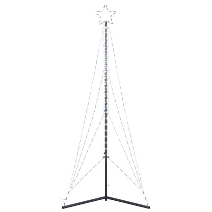 vidaXL Sapin de Noël LED 483 LED blanc froid 240 cm