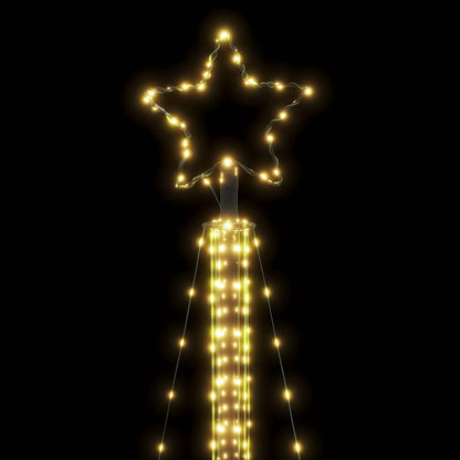 vidaXL LED Weihnachtsbaum 525 LEDs Warmweiß 302 cm