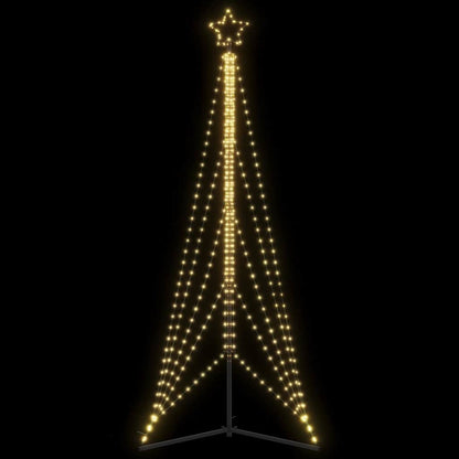 vidaXL LED Weihnachtsbaum 525 LEDs Warmweiß 302 cm