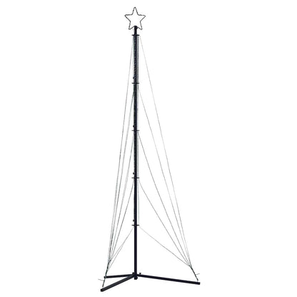 vidaXL LED Weihnachtsbaum 525 LEDs Kaltweiß 302 cm
