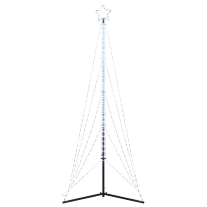 vidaXL LED Weihnachtsbaum 525 LEDs Kaltweiß 302 cm
