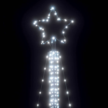 vidaXL LED Weihnachtsbaum 525 LEDs Kaltweiß 302 cm