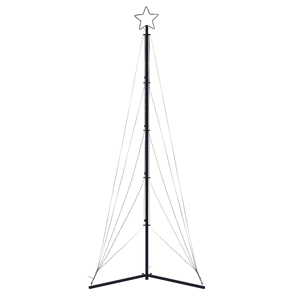 vidaXL Sapin de Noël LED 525 LED Bleu 302 cm