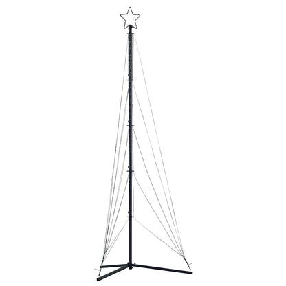 vidaXL LED Weihnachtsbaum 525 LEDs Mehrfarbig 302 cm