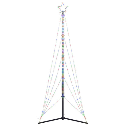 LED Weihnachtsbaum 525 LEDs Mehrfarbig 302 cm