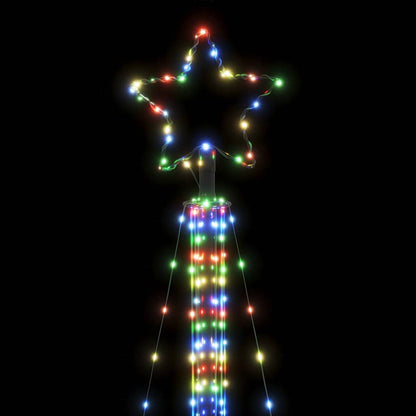 LED Weihnachtsbaum 525 LEDs Mehrfarbig 302 cm