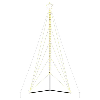 vidaXL LED Weihnachtsbaum 615 LEDs Warmweiß 404,5 cm
