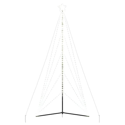 vidaXL LED Weihnachtsbaum 615 LEDs Kaltweiß 404,5 cm