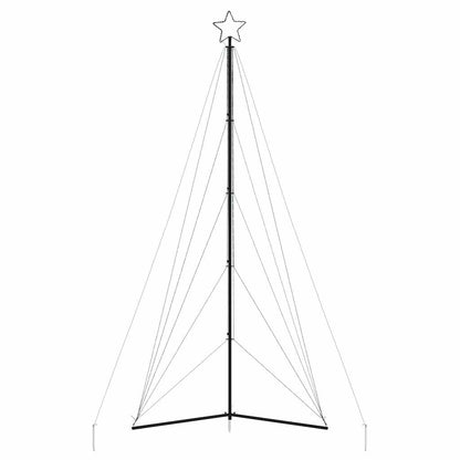 vidaXL LED Weihnachtsbaum 615 LEDs Blau 404,5 cm