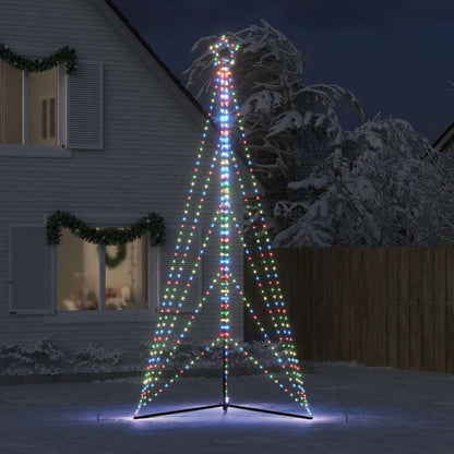 LED Weihnachtsbaum 615 LEDs Mehrfarbig 404,5 cm
