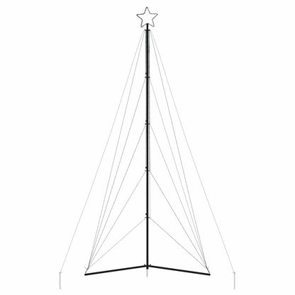 LED Weihnachtsbaum 615 LEDs Mehrfarbig 404,5 cm