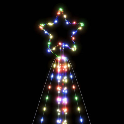 LED Weihnachtsbaum 615 LEDs Mehrfarbig 404,5 cm