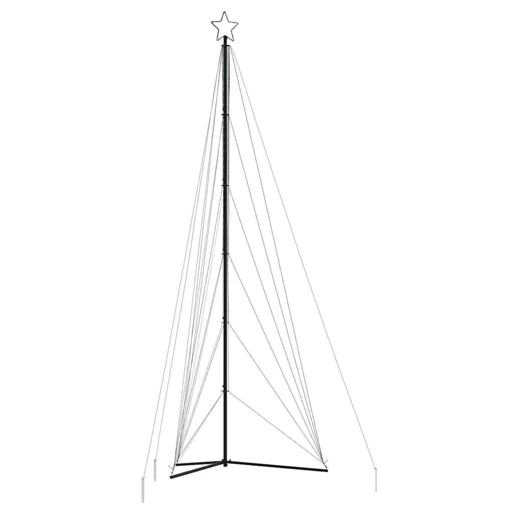 vidaXL Arbre de Noël LED 861 LED blanc chaud 478 cm