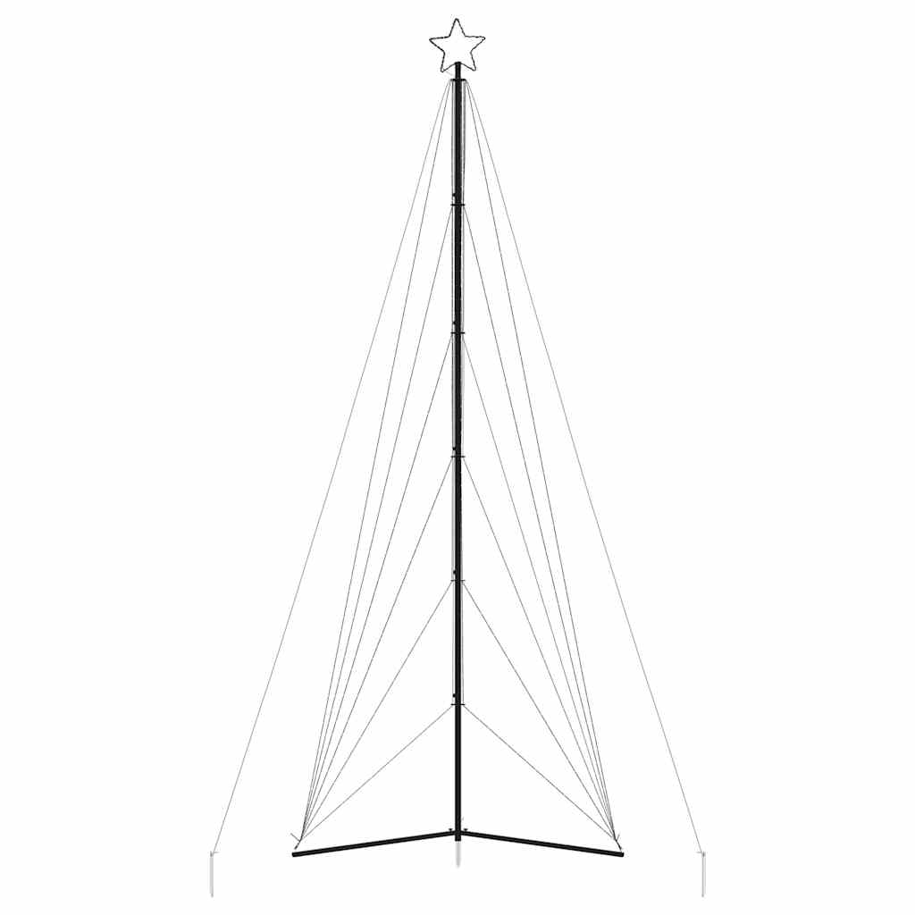 vidaXL Arbre de Noël LED 861 LED blanc chaud 478 cm