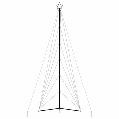 vidaXL Arbre de Noël LED 861 LED blanc chaud 478 cm