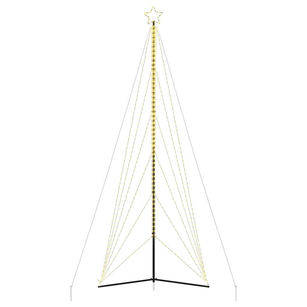 vidaXL Arbre de Noël LED 861 LED blanc chaud 478 cm