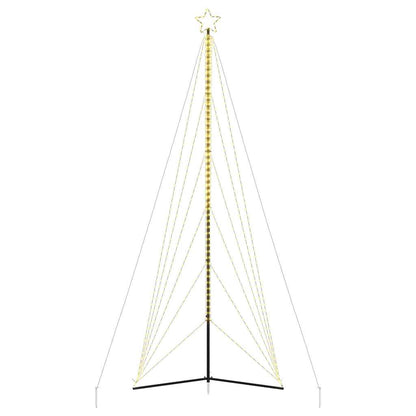 vidaXL Arbre de Noël LED 861 LED blanc chaud 478 cm