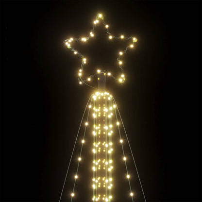 vidaXL Arbre de Noël LED 861 LED blanc chaud 478 cm