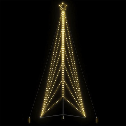 vidaXL Arbre de Noël LED 861 LED blanc chaud 478 cm