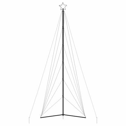vidaXL LED Weihnachtsbaum 861 LEDs Kaltweiß 478 cm
